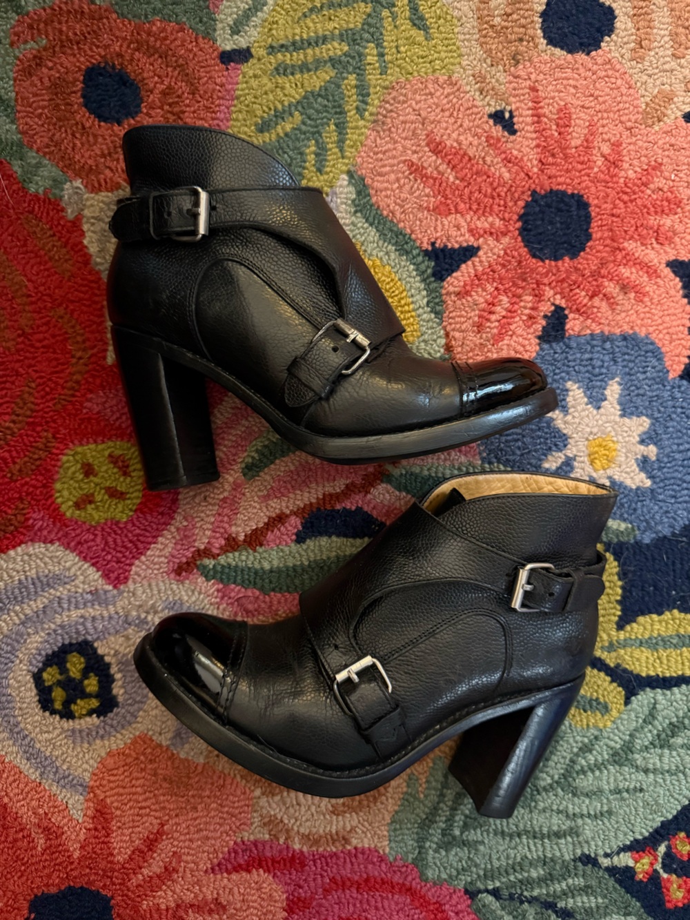The Office Of Angela Scott Mrs Colin Suede Double Monk Boot